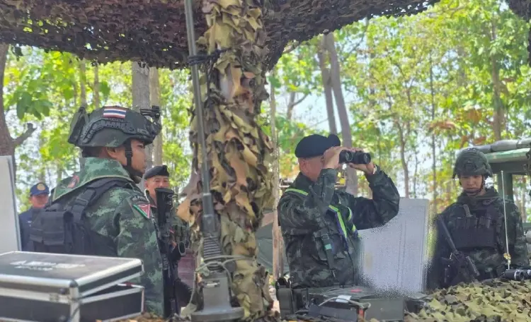 ผบ.ฉก.ราชมนู สั่งคุมเข้มชายแดนตาก ยกระดับแผนเผชิญเหตุ 24 ชม.