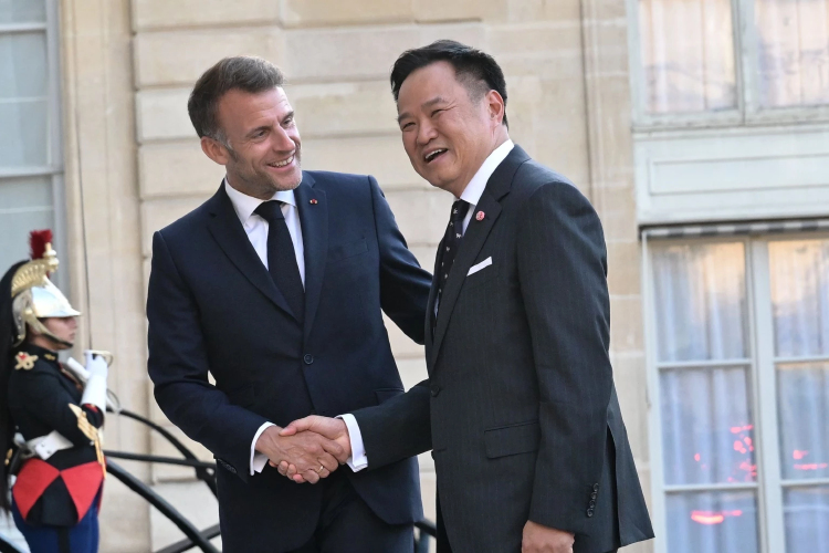 อนุทิน หารือปธน. ฝรั่งเศส เดินหน้ายกระดับความสัมพันธ์ไทย–ฝรั่งเศส เพิ่มความร่วมมือเศรษฐกิจ