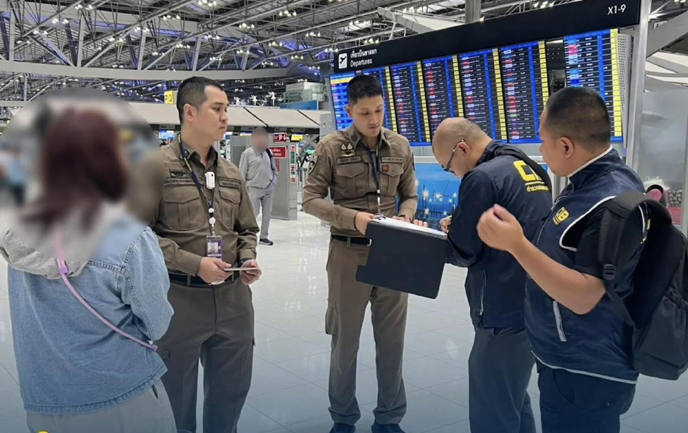 จับสาวใหญ่คาสุวรรณภูมิ เหตุอดีตปมรัก จบด้วยคดีลักทรัพย์