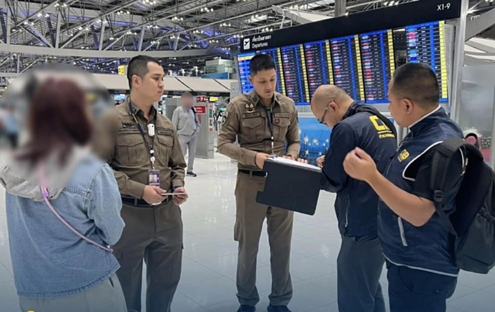 จับสาวใหญ่คาสุวรรณภูมิ เหตุอดีตปมรัก จบด้วยคดีลักทรัพย์