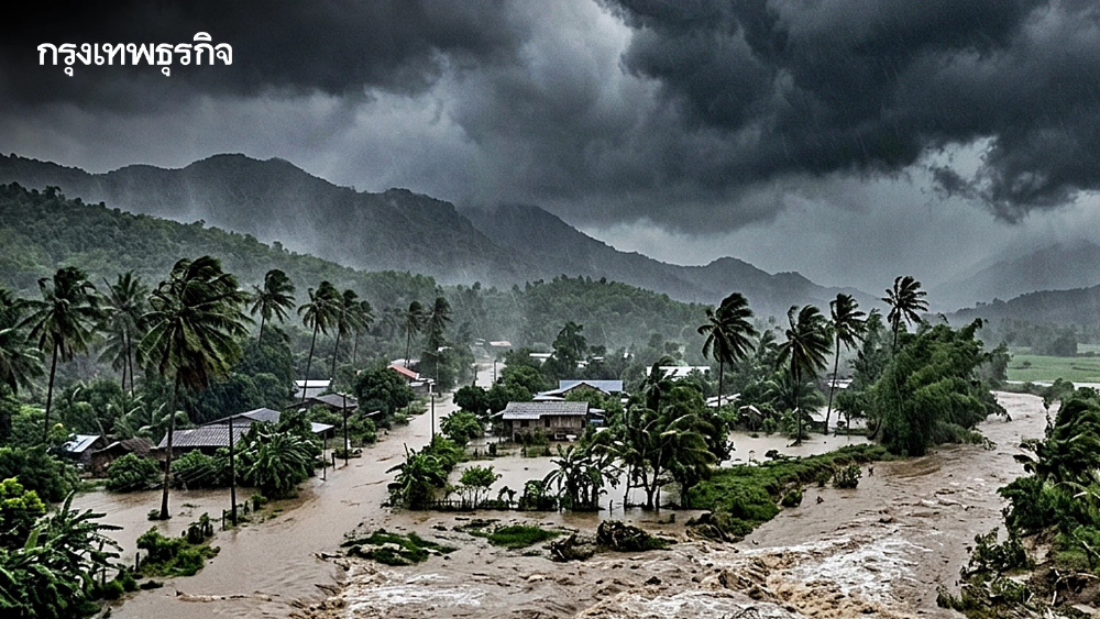 เตือน อากาศแปรปรวน ฝนถล่ม-ลมแรงทั่วไทย 8-10 พ.ค. ภาคใต้ระวังน้ำท่วมฉับพลัน