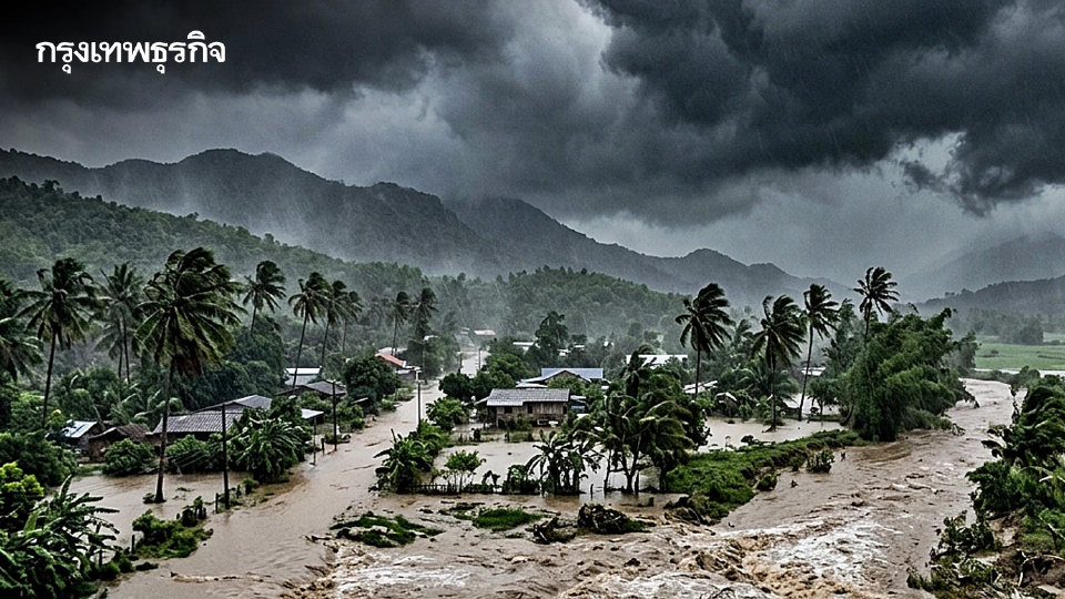 เตือน อากาศแปรปรวน ฝนถล่ม-ลมแรงทั่วไทย 8-10 พ.ค. ภาคใต้ระวังน้ำท่วมฉับพลัน