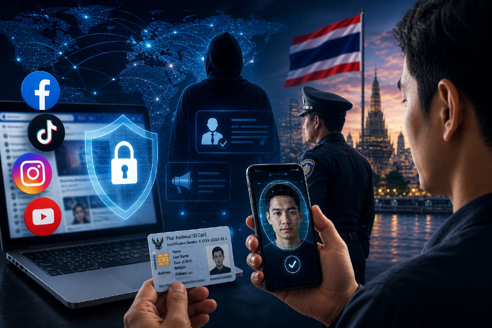 ‘รัฐ’คุมเข้มแพลตฟอร์มดิจิทัล บังคับ KYC ก่อนยิงโฆษณา สกัดมิจฉาชีพข้ามชาติหลอกคนไทย