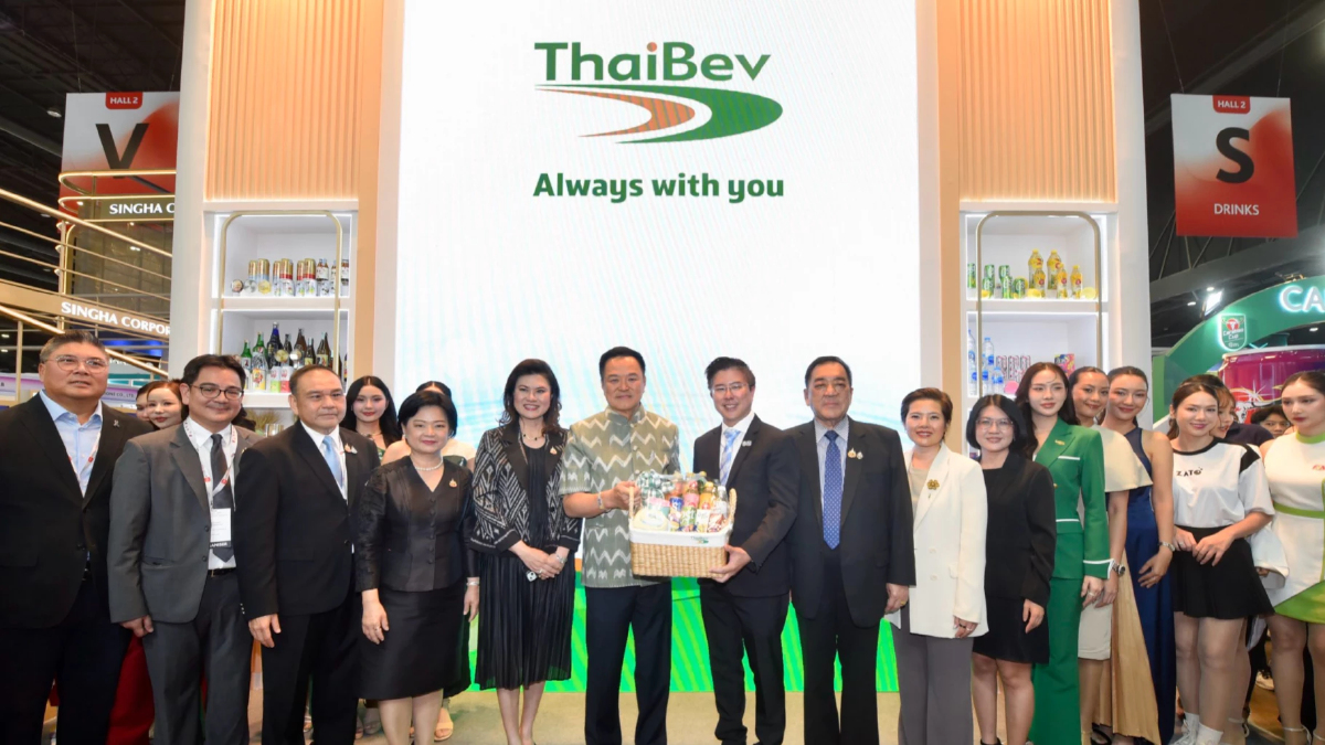 ไทยเบฟ ต้อนรับนายกรัฐมนตรีเข้าเยี่ยมชมบูทในงาน THAIFEX – ANUGA ASIA 2026