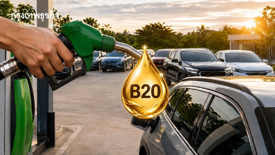 เช็กลิสต์รถยนต์ 13 แบรนด์ 1,135 รุ่น รองรับ B20 ปลอดภัย-เครื่องไม่พัง