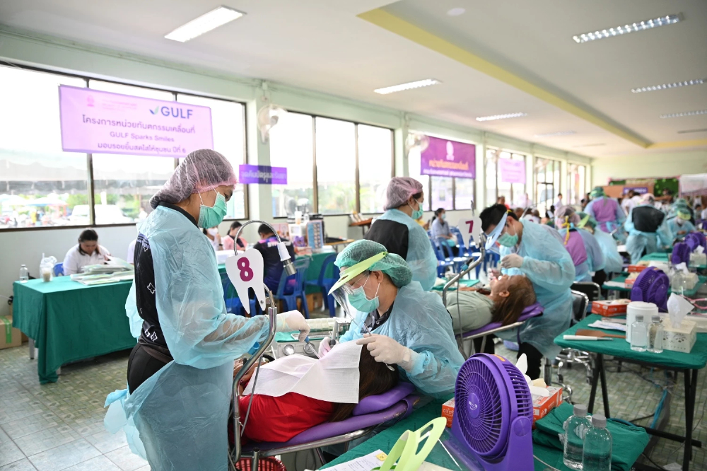 GULF x ทันตะ จุฬาฯ ส่งโครงการ “GULF Sparks Smiles ปี 6” ตรวจรักษาฟันฟรีในชุมชน