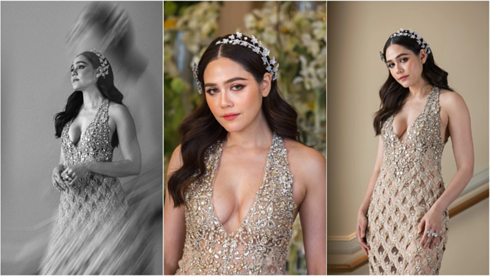 ลุคที่ 2 'ชมพู่ อารยา' พรมแดง Cannes 2026 พร้อมไฮจิวเวลรี่ Boucheron