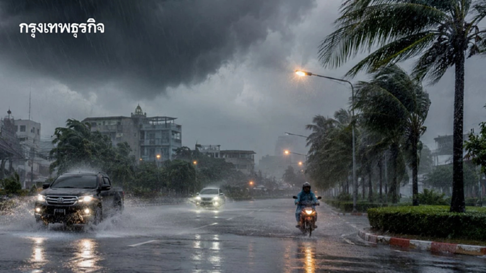 สทนช. เตือน 13 จังหวัด เฝ้าระวังฝนตกหนัก มรสุมถล่ม 29 พ.ค. - 1 มิ.ย.