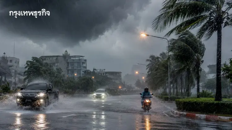 สทนช. เตือน 13 จังหวัด เฝ้าระวังฝนตกหนัก มรสุมถล่ม 29 พ.ค. - 1 มิ.ย.