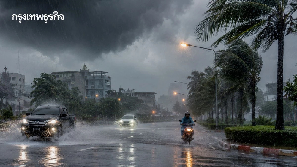 สทนช. เตือน 13 จังหวัด เฝ้าระวังฝนตกหนัก มรสุมถล่ม 29 พ.ค. - 1 มิ.ย.