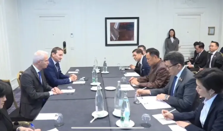 อนุทิน หารือ 3 บริษัทเอกชนไทยที่ทำธุรกิจในฝรั่งเศส รับข้อเสนอเดินหน้า FTA ไทย-EU ลดภาษีเหลือ 0%