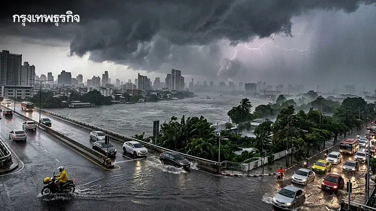 ฝนถล่มทั่วไทย เตือนล่าสุด ฉ.4 ฝนตกหนัก เช็กด่วนพื้นที่เสี่ยง 44 จว. ระวังน้ำท่วมฉับพลัน