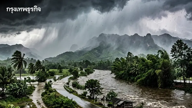 อากาศแปรปรวน อุตุฯ เตือน ฉ.9 ทั่วไทยฝนตกหนัก มีลมแรง ใต้ระวังน้ำท่วมฉับพลัน