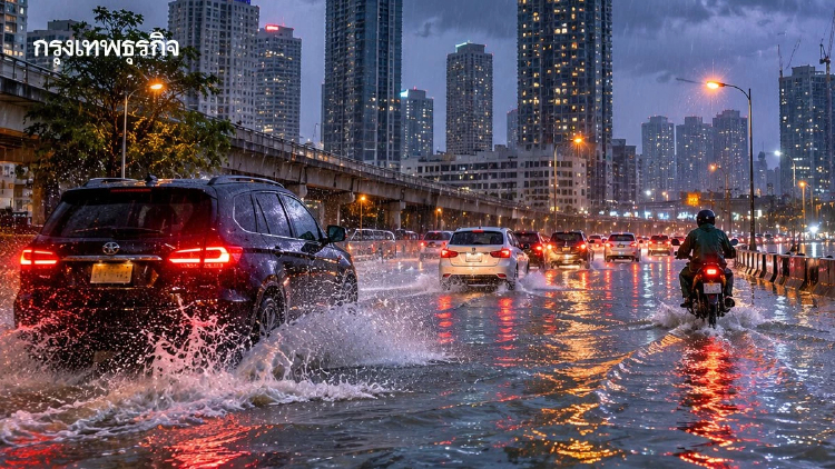 กรมอุตุฯ ประกาศล่าสุด ฉ.7 กทม. 56 จังหวัด รับมือ ฝนตกหนักมาก น้ำท่วม