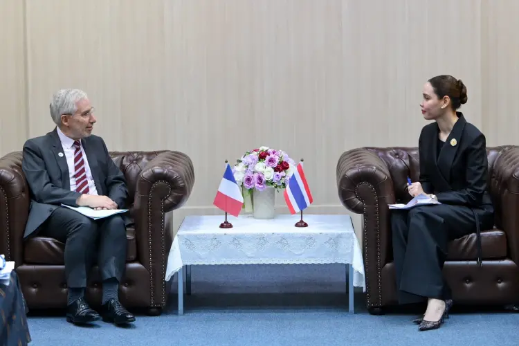 'รมว.ซาบีดา' หารือ ทูตฝรั่งเศส ยกระดับความร่วมมือทางวัฒนธรรม