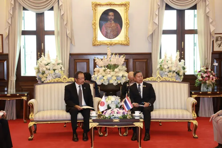 'ทูตญี่ปุ่น' พบ 'บิ๊กดุลย์' ถก ชายแดนไทย-กัมพูชา ปราบสแกมเมอร์