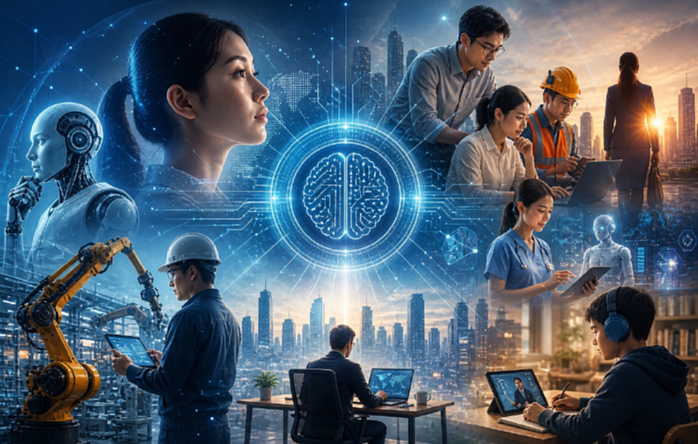 AI จากเครื่องมือ สู่ 'โครงสร้างพื้นฐาน' พลิกโฉม 'แรงงาน'