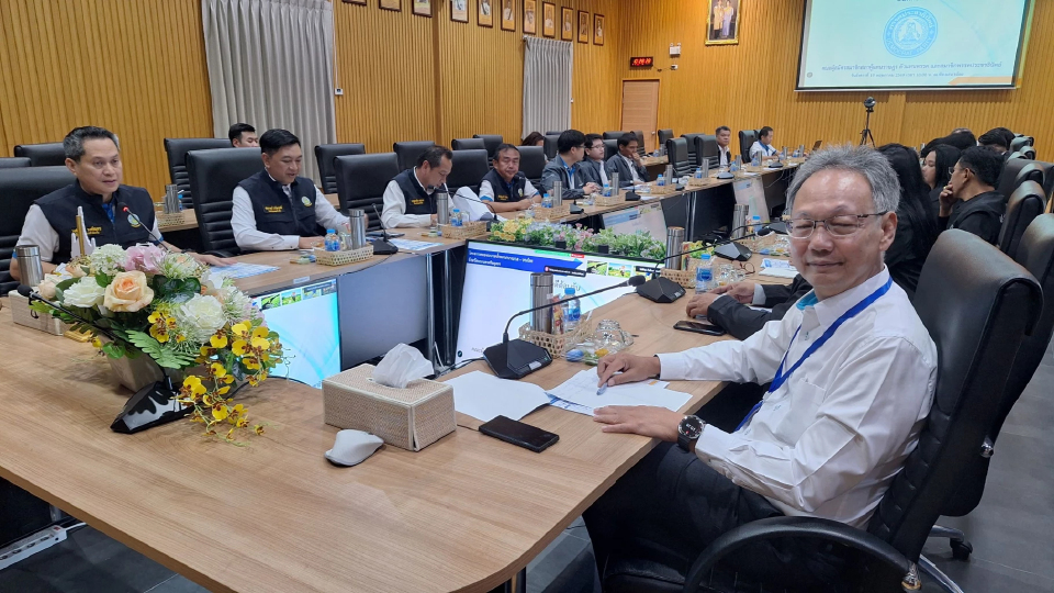 'เมฆินทร์' นำทีมปชป. ลุยอยุธยา ศึกษาเจ้าพระยา 2 ชูคลองบางบาล–บางไทร