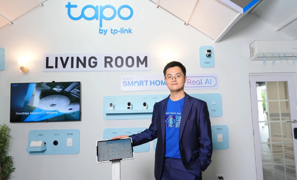 ‘ทีพี-ลิงค์’ เพิ่มเกมรุกตลาดไทย ชู AI ชิงแชร์ 'สมาร์ตโฮม'