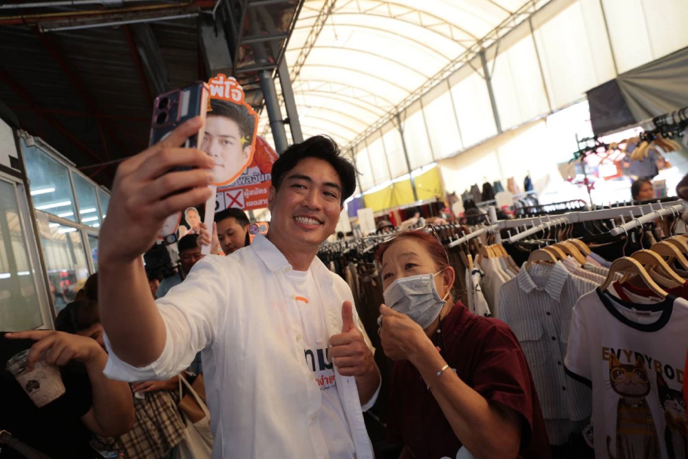 'ชัยวัฒน์' หาเสียงสายไหม ย้ำปัญหา กทม.ใหญ่เกินกว่าแก้คนเดียว
