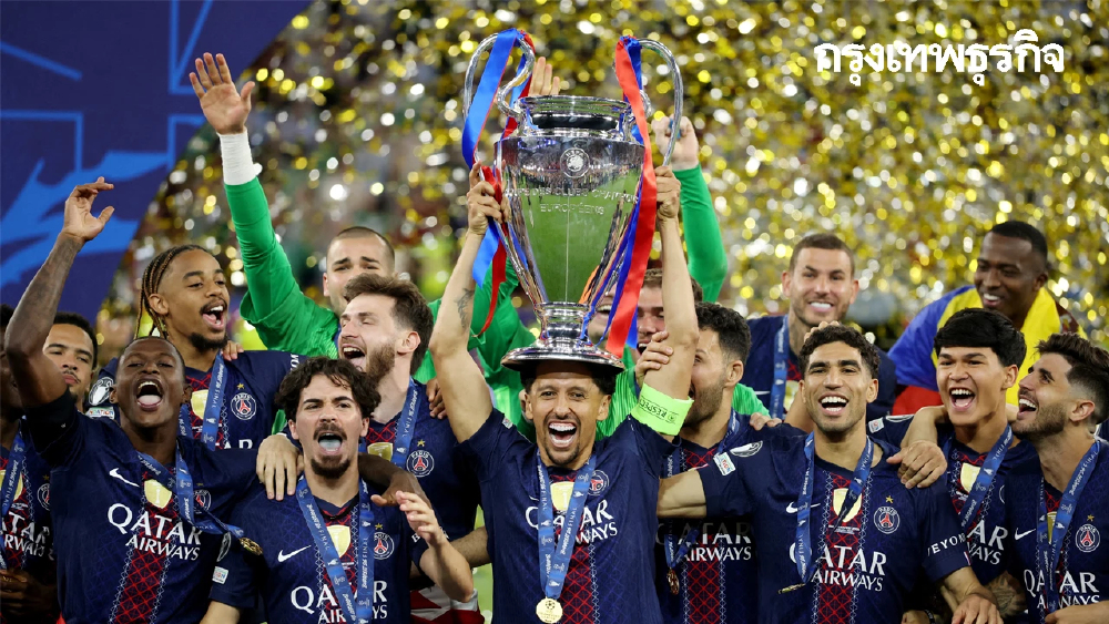 ผลบอลล่าสุด เปแอสเช ชนะ อาร์เซน่อล ป้องกันแชมป์ UCL สมัยที่ 2 ติดต่อกัน