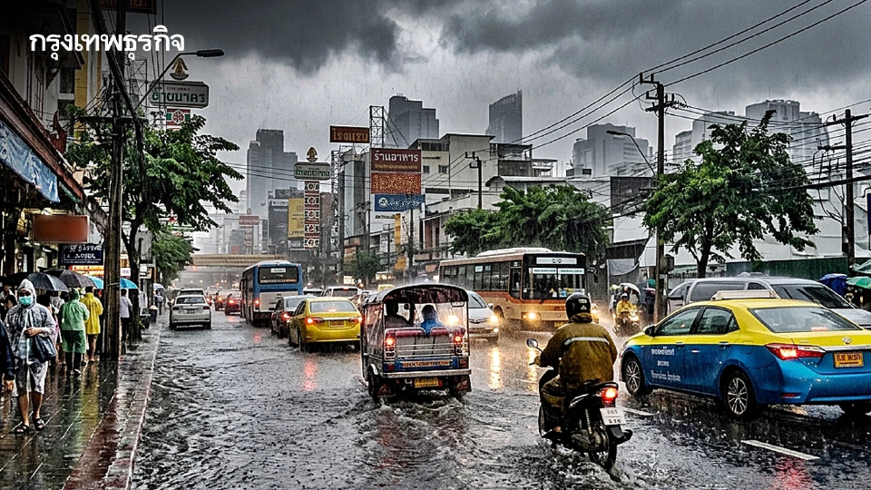กรมอุตุฯ เตือน ฉ.6 ไทยฝนตกหนัก เสี่ยงน้ำท่วมฉับพลัน ทะเลคลื่นแรงถึง 18 พ.ค.