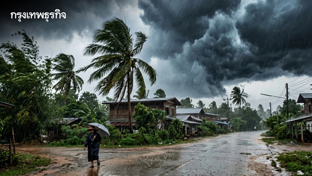 เตือน อากาศแปรปรวน ฝนตกหนัก ลมแรง เช็กพื้นที่เสี่ยง น้ำท่วมฉับพลัน 7-10 พ.ค. นี้