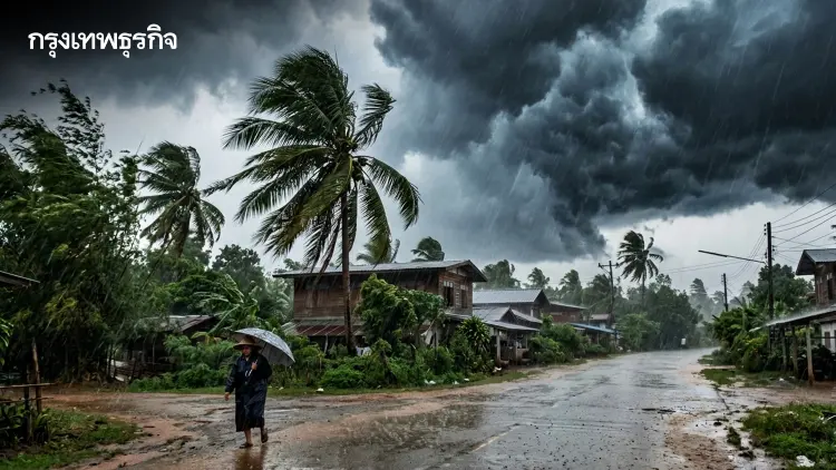 เตือน อากาศแปรปรวน ฝนตกหนัก ลมแรง เช็กพื้นที่เสี่ยง น้ำท่วมฉับพลัน 7-10 พ.ค. นี้
