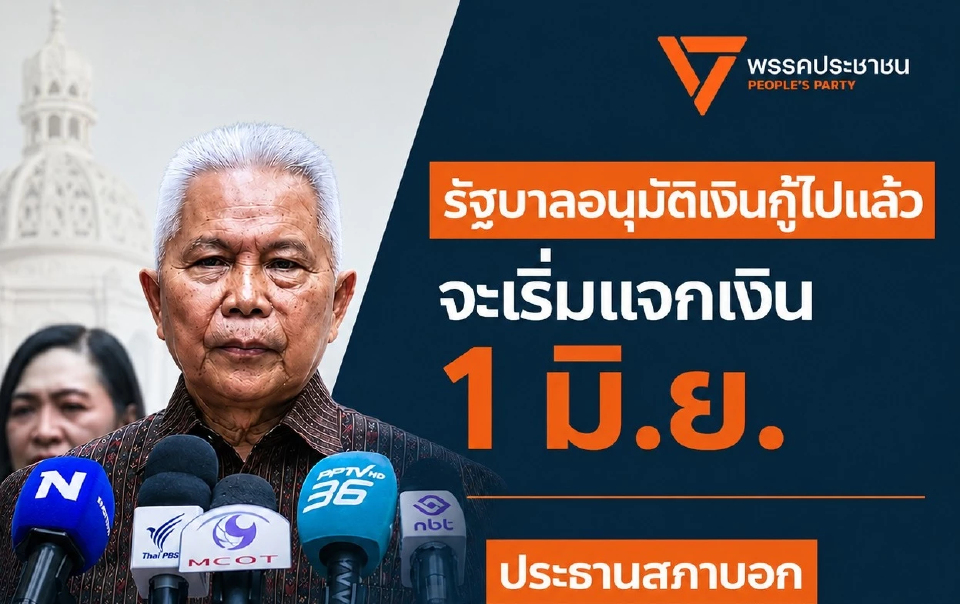 'ไหม' ซัด ปธ.สภา วางตัวเป็นกลาง หลังยื้อตั้ง กมธ.สอบกู้เงิน 4 แสนล.