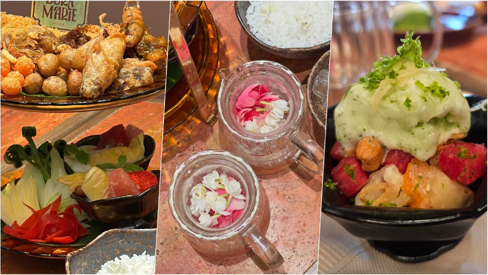 'บุรามาลี' (Bura Marie) อาหารไทยในโรงน้ำชา และ 'ข้าวแช่'