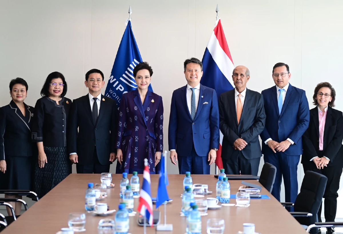 “ศุภจี”นำทีมพาณิชย์ หารือ WIPO ดันใช้ทรัพย์สินทางปัญญาเป็นสินทรัพย์ทางการเงิน