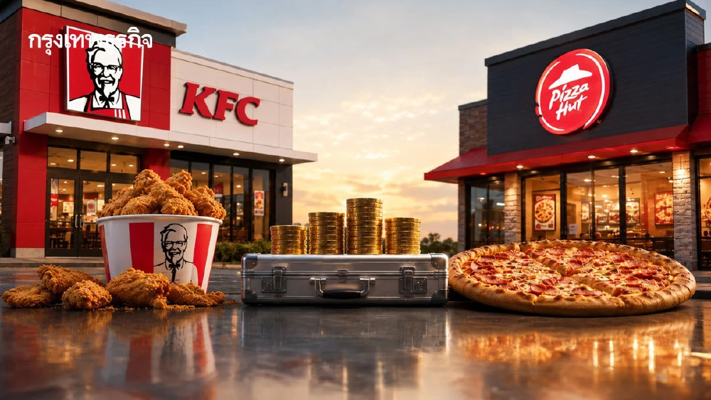 ยักษ์ฟาสต์ฟูดแข่งชิงดีล 1.3 หมื่นล้าน ซื้อร้าน 'KFC - Pizza Hut' ทั่วเอเชีย