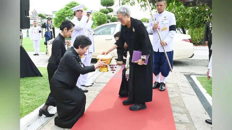 กรมสมเด็จพระเทพฯ เสด็จฯ ทรงเป็นองค์ประธานในพิธีบวงสรวงพระปรางค์ วัดอรุณฯ