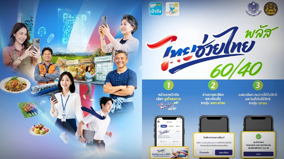 ไทยช่วยไทยพลัส เช็กด่วน กรุงไทยแนะลงทะเบียนผ่านแอปเป๋าตัง