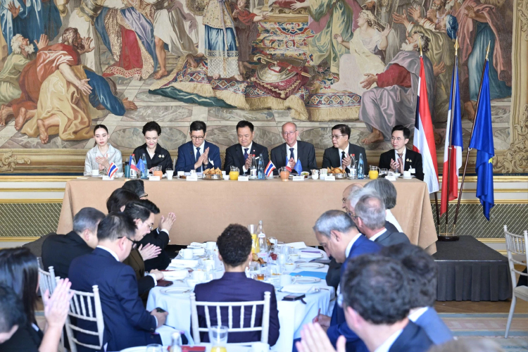 “ศุภจี” ร่วมทีมไทยแลนด์ถกสมาคมนายจ้างฝรั่งเศส ชูไทย–ฝรั่งเศสหุ้นส่วนยุทธศาสตร์ 170 ปี