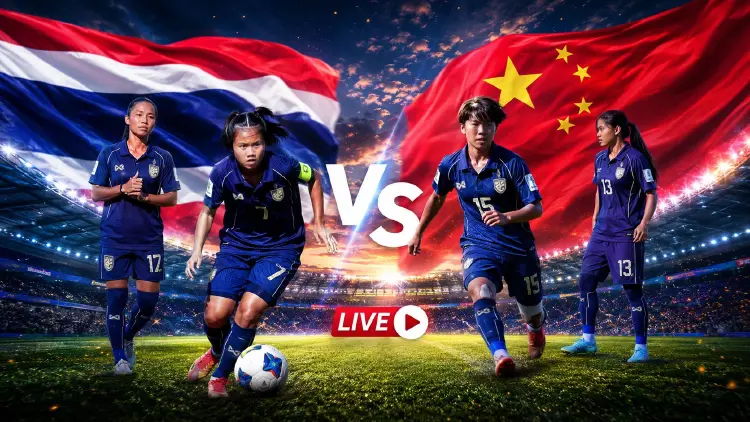 LIVE ดูบอลสด ถ่ายทอดสดฟุตบอล U17 ทีมชาติไทย พบ จีน ชิงแชมป์เอเชีย 2026