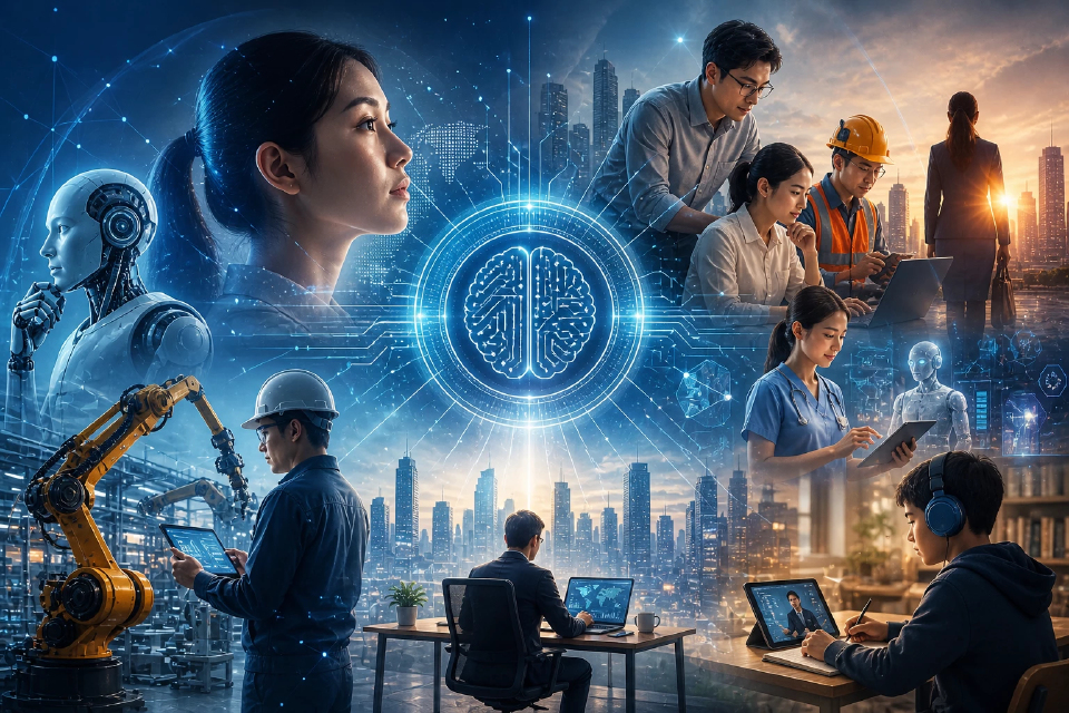 AI จากเครื่องมือ สู่ 'โครงสร้างพื้นฐาน' พลิกโฉม 'แรงงาน'