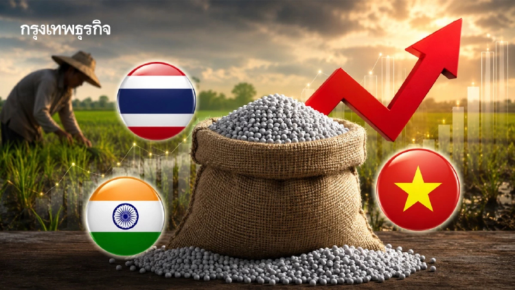 ชาวนา ‘ไทย อินเดีย เวียดนาม’ อ่วม วิกฤติปุ๋ยแพง ดันต้นทุนพุ่ง 80%
