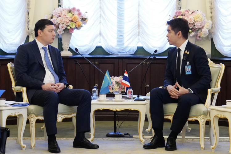 ‘ผู้แทนการค้าไทย’ ถกรองผู้ว่าฯ อัลมาตี ดันหุ้นส่วนเศรษฐกิจเชื่อมภูมิภาค