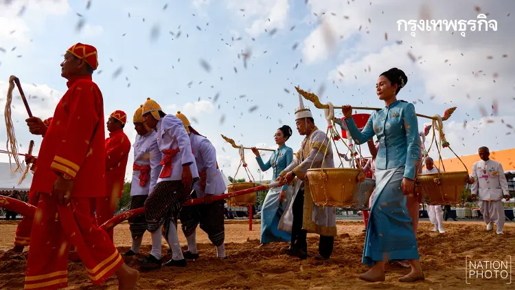 ภาพชุด ซ้อมใหญ่ งานพระราชพิธีพืชมงคลจรดพระนังคัลแรกนาขวัญ 2569