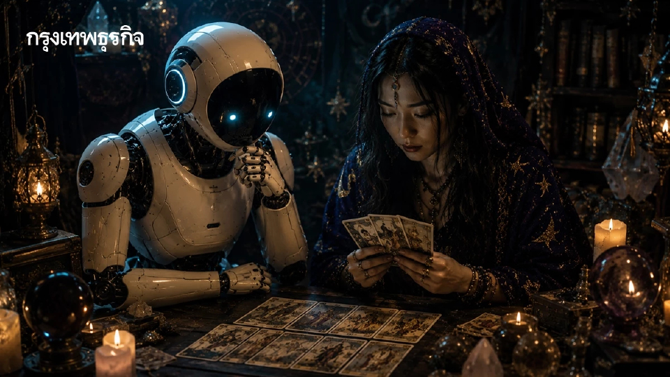 AI ลามถึงอาชีพหมอดู! ใช้แชตบอตตีความไพ่ทาโรต์ ช่วยทำนายดวงชะตา