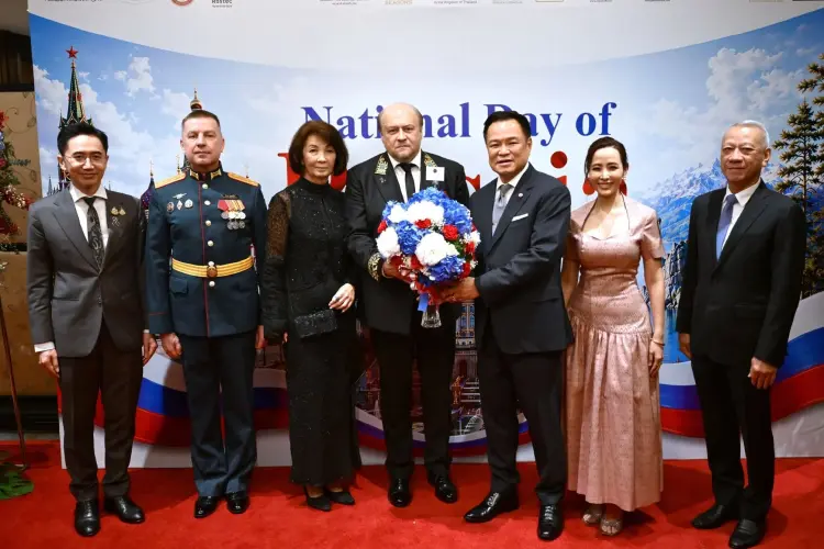 ทูตรัสเซียแถลงวันชาติย้ำความจริงโลกมีหลายขั้วอำนาจ อนุทินเตรียมพบปูติน
