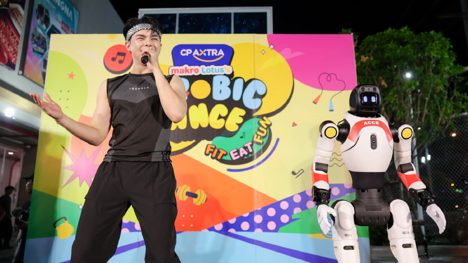 ซีพี แอ็กซ์ตร้า ดึง AgiBot X2 Pro นำเต้นแอโรบิกครั้งแรกในไทย