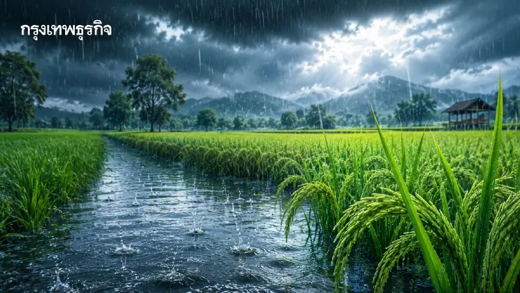 ฝนตกหนัก–น้ำท่วม แจกสูตรลับ! ปลูกข้าวอย่างไรให้รอด ไม่ขาดทุน