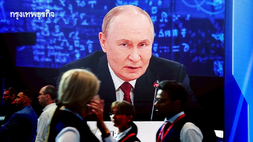สรุป 5 ประเด็นใหญ่ 'ปูติน' ผู้นำรัสเซียพูดอะไรในเวที SPIEF 2026
