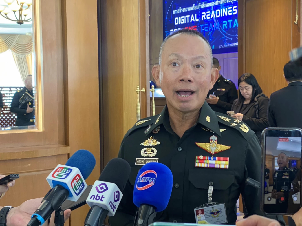 'ผบ.ทสส.' เดินหน้า'กองทัพเอไอ'วางไทม์ไลน์ 3 ปี ผุด พิมพ์เขียวดิจิทัล