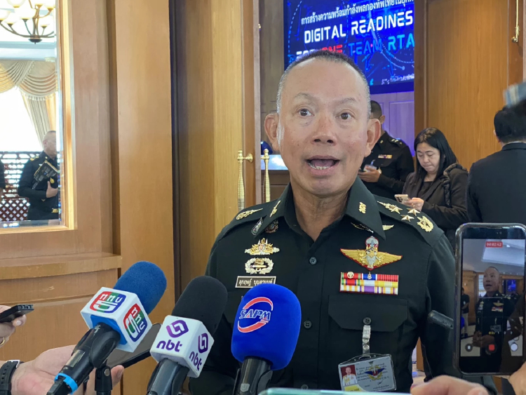 'ผบ.ทสส.' เดินหน้า'กองทัพเอไอ'วางไทม์ไลน์ 3 ปี ผุด พิมพ์เขียวดิจิทัล