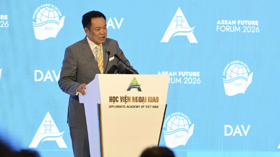 ‘อนุทิน’ ประกาศ ผลักดัน‘โครงการแลนด์บริดจ์’ บนเวที ASEAN Future Forum