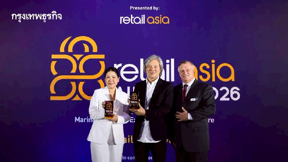 ทรู คอร์ปอเรชั่น คว้า 2 รางวัลใหญ่ระดับเอเชียจาก Retail Asia Awards 2026
