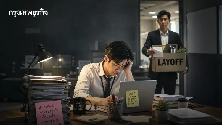 ขยันทำงาน ก็เสี่ยงตกงานอยู่ดี! ยุค AI ไม่มีอะไรการันตีความมั่นคง